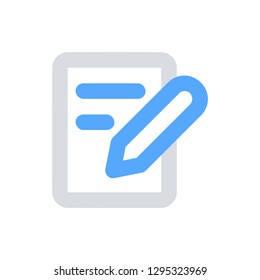 Checklist Icon Vector Illustration in Line Style for Any Purpose