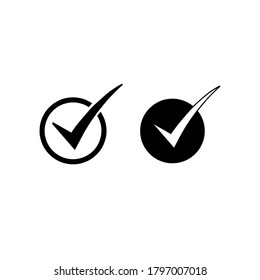 lista de comprobación icono ilustración de vector plantilla