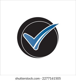 DISEÑO DE SÍMBOLO DE ILUSTRACIÓN DEL VECTOR DE LA LISTA DE VERIFICACIÓN