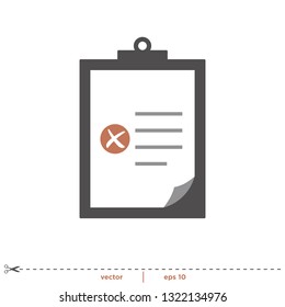 Checklist Icon Vector Logo template