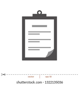 Checklist Icon Vector Logo template
