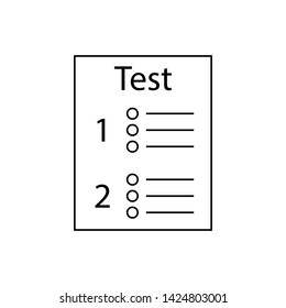 Checklist Icon Vector Logo Template
