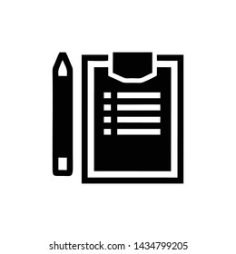 Checklist Icon Vector Logo Template