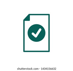 Checklist icon vector ,paper icon illustration