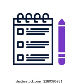 icono de lista de verificación para el diseño de tu sitio web, logotipo, aplicación, interfaz de usuario.