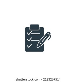 checklist icons  symbol vector elements for infographic web
