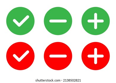 Checklist illustration. Flat choice icon pack