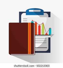 Checklist infographic and notebook design