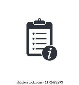 checklist information icon