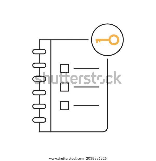 checklist-keywordsconcept-key-word-check-list-stock-vector-royalty-free-2038556525-shutterstock