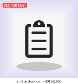 checklist line vector icon