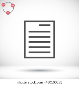 checklist line vector icon