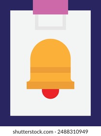 Checklist List Document  Icon Vector Flat Illustration