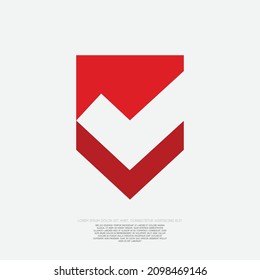 Checklist logo design and symbol for your brand identity and company