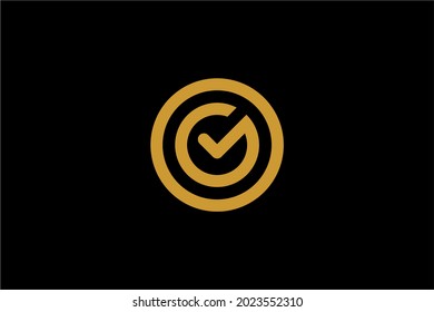 Checklist logo design vector. Checkmark illustration symbol.  