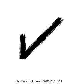 Checklist Mark Icon Symbol, Abstract Style, Can Use for Sign, Approval, Correct, Confirm, Check, Complete, Voting, Apps, Pictogram, Website, Logo Gram or Graphic Design Element