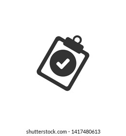Checklist Medical table Icon and Logo template