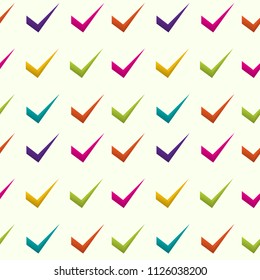 checklist seamless pattern 