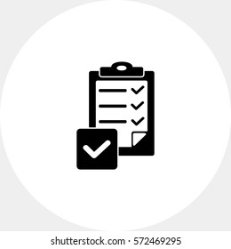 Checklist simple icon