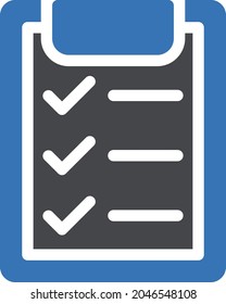 Checkliste, Vektorsymbol