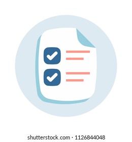 Checklist Vector Icon