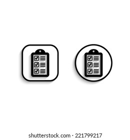  checklist - vector icon