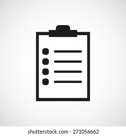 Checklist vector icon