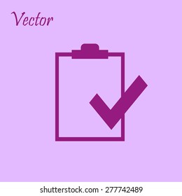 Checklist vector icon