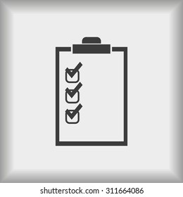 Checklist vector icon