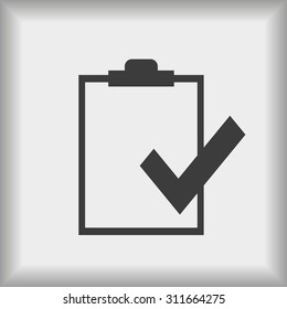 Checklist vector icon