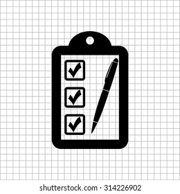checklist   - vector icon