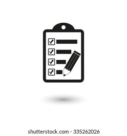 checklist -  vector icon