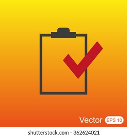 Checklist vector icon