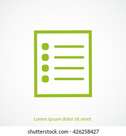 Checklist vector icon
