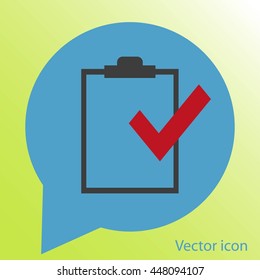 Checklist vector icon

