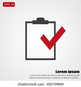 Checklist vector icon
