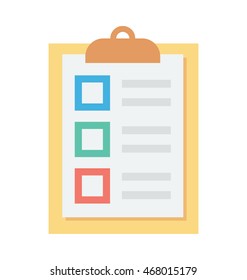 
Checklist Vector Icon
