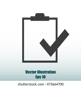 Checklist vector icon