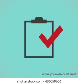 Checklist vector icon