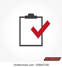 Checklist vector icon