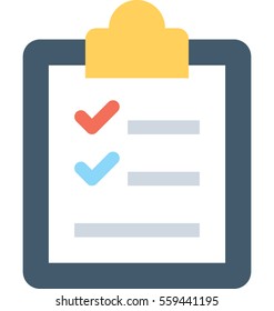 Checklist Vector Icon