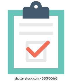 Checklist Vector Icon