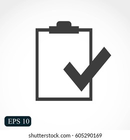 Checklist vector icon
