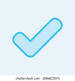 checklist vector icon,  check symbol. Modern,simple flat vector illustration for web site or mobile app