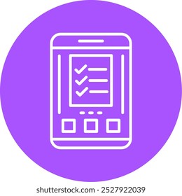 Checklist Vector Icon Design Symbol