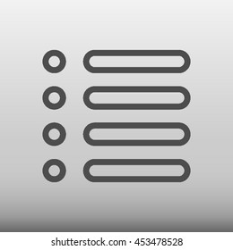Checklist Vector Icon Illustration
