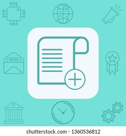 Checklist vector icon sign symbol