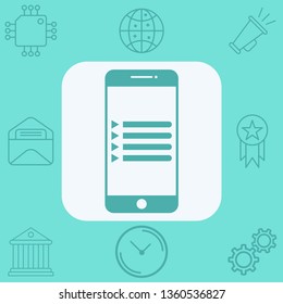 Checklist vector icon sign symbol