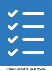Checkliste Vektorgrafik auf transparentem Hintergrund.Hochwertige Symbole.Glyphen Vektorsymbol für Konzept und Grafikdesign.