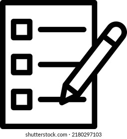 checklist Vector illustration on a transparent background.Premium quality symmbols.Stroke vector icon for concept and graphic design.
